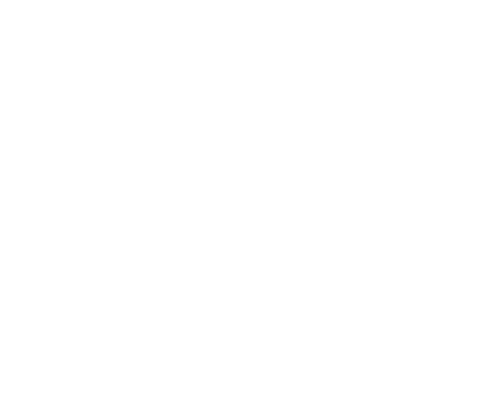 Das TB-Monogramm von Tina Burkert — dieselbe Schrift wie auf ihrem Stempel
